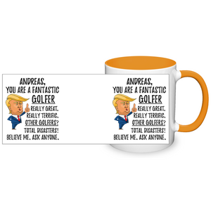 Andreas - Golfer Trump Coffee Mug