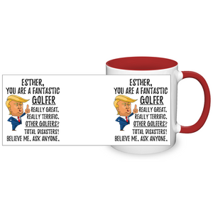 Esther - Golfer Trump Coffee Mug