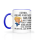 Esther - Golfer Trump Coffee Mug