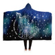 Personalized Scorpio Hooded Blanket - Babe