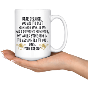 Beekeeper Coffee Mug - Derrick (15 oz) - Freedom Look