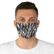 Zebra Fabric Face Mask