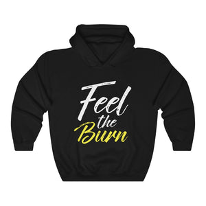 Feel The Burn Fitness Muscle Intensive Exercise Wellness Unisex Hoodie