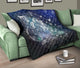 Personalized Aquarius Horoscope Premium Quilt Blanket Twin Queen King Size Gift