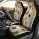 Samoyed Dog Car Seat Covers (Set of 2)