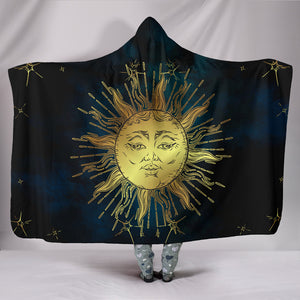 Sun - Cozy Warm Hooded Blanket