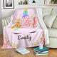 Emily - Personalized Unicorn Blanket