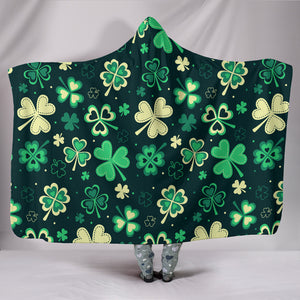 Patrick's Day Irish Hooded Blanket