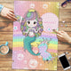 Mermaid Premium Wood Jigsaw Puzzle for Kids Christmas Birthday Gift