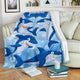 Jaxton - Personalized Shark Blanket