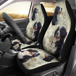 Bernese Mountain Dog Car Seat Covers (Set of 2)