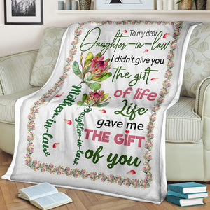 Daughter In Law Premium Blanket