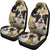 Border Collie Dog Car Seat Covers (Set of 2)