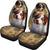 Australian Shepherd Dog Car Seat Covers (Set of 2)