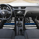 Thin Blue Line Front And Back Car Mats (Set Of 4)