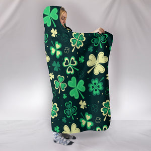 Patrick's Day Irish Hooded Blanket