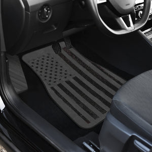 USA (United States of America) Flag Front Car Mats