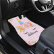 Personalized Front And Back Unicorn Car Mats (Set Of 4) - Adawn