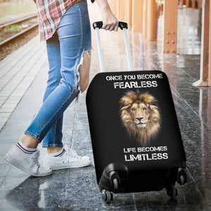 Fearless Lion Luggage Covers - Freedom Look