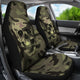 Camo Skull Car Seat Covers Camouflage with Skulls