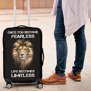 Fearless Lion Luggage Covers - Freedom Look