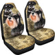 Schnauzer Dog Car Seat Covers (Set of 2)