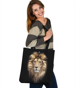 Lion Cotton Tote Bag