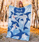 Huck - Personalized Shark Blanket