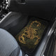 Golden Scorpio Front And Back Car Mats (Set Of 4) - Freedom Look