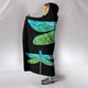 Haven Entangled Dragonfly Hooded Blanket