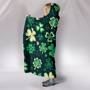 Patrick's Day Irish Hooded Blanket