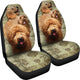 Goldendoodle Dog Car Seat Covers (Set of 2)