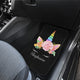 Stephanie - Personalized Unicorn Car Mats (Set Of 4)