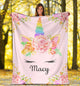 Macy - Personalized Unicorn Blanket