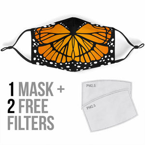 Butterfly Face Mask with Filters