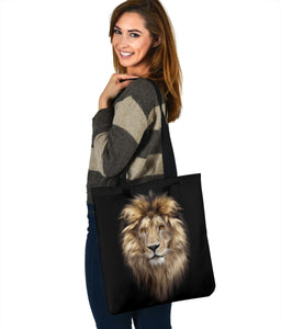 Lion Cotton Tote Bag