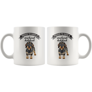 Proud Owner Of Wire-haired Dachshund Coffee Mug (11 oz)