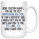 Personalized Best Pomeranian Dog Dad Coffee Mug (15 oz)