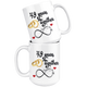 49th Wedding Anniversary Gift For Him And Her, 49th Anniversary Gifts For Her Him, 49th Anniversary Mug For Husband & Wife, 49 Years Together, Married 49 Years, 49 Years Couple (15 oz)