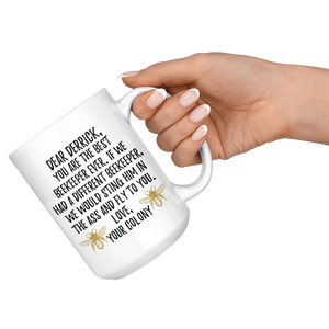 Beekeeper Coffee Mug - Derrick (15 oz) - Freedom Look