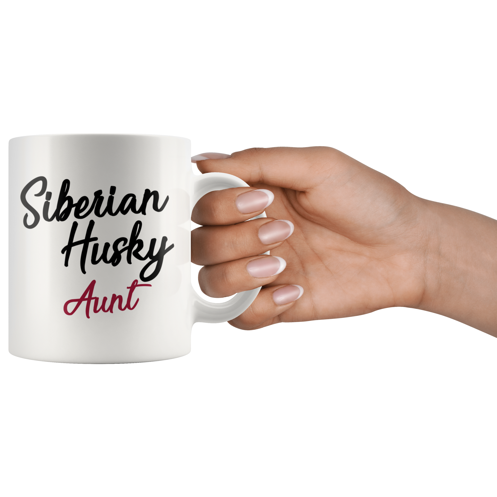 15 oz. Siberian Husky Dishwasher Safe Microwavable Ceramic Coffee