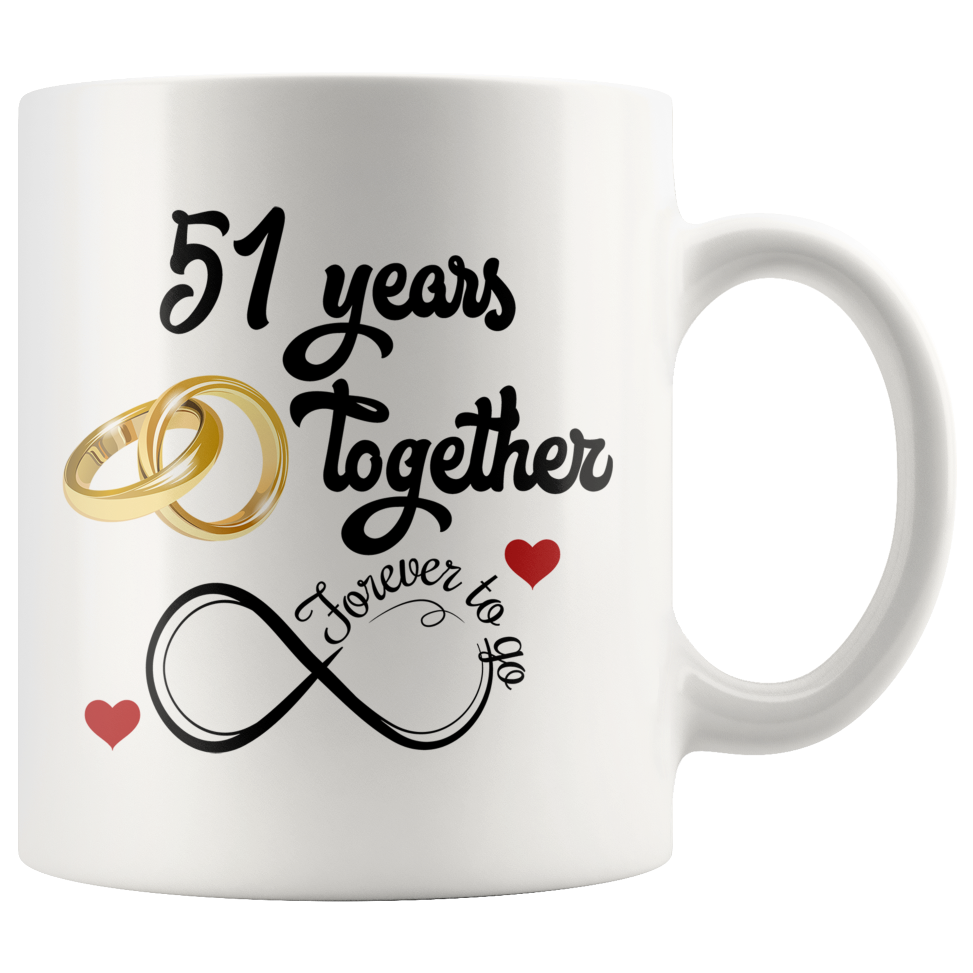 51st Anniversary Gift for Wife, 51st Anniversary Gifts, 51 Year