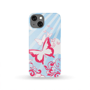 Pink Butterflies Phone Case