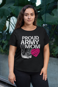 Proud US Army Infantry Mom Military Forces Mommy Women & Unisex T-Shirt