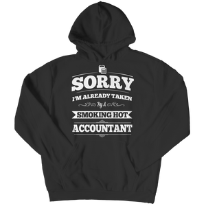 Funny Accountant Taken - Unisex & Ladies V-Neck T-Shirt, Hoodie, Long Sleeve