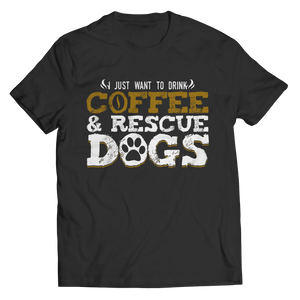 Drink Coffee And Rescue Dogs