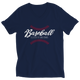 Baseball Ladies T-Shirt - A Life of Ups and Downs