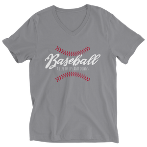 Baseball Ladies T-Shirt - A Life of Ups and Downs