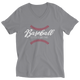 Baseball Ladies T-Shirt - A Life of Ups and Downs