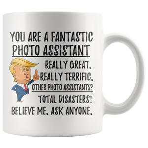 Funny Fantastic Photo Assistant Coffee Mug, Trump Gifts, Best Photo Assistant Birthday Gift, Photo Assistant Christmas Graduation Gift